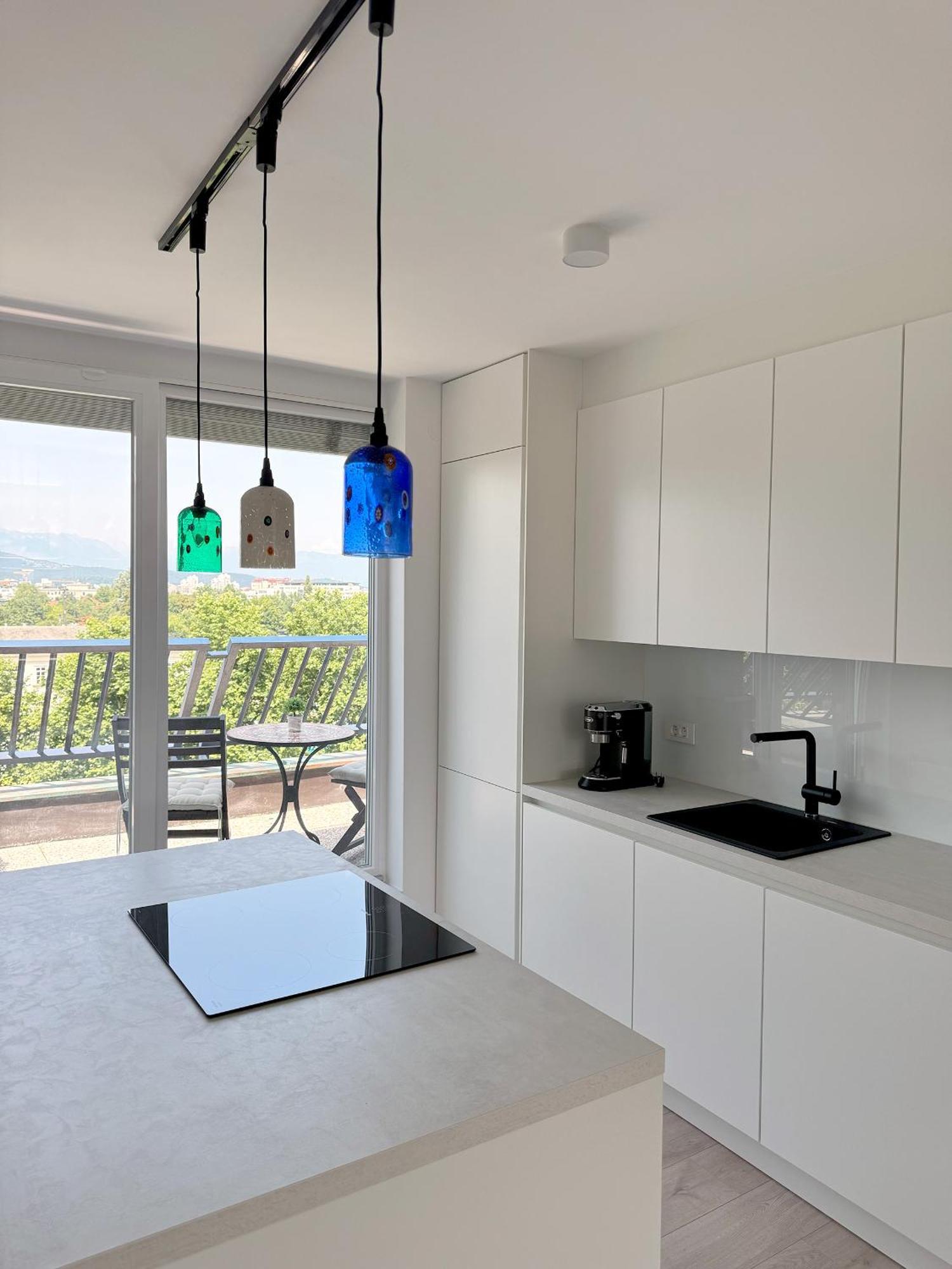 Luxe Penthouse With A Castle View Liubliana Exterior foto