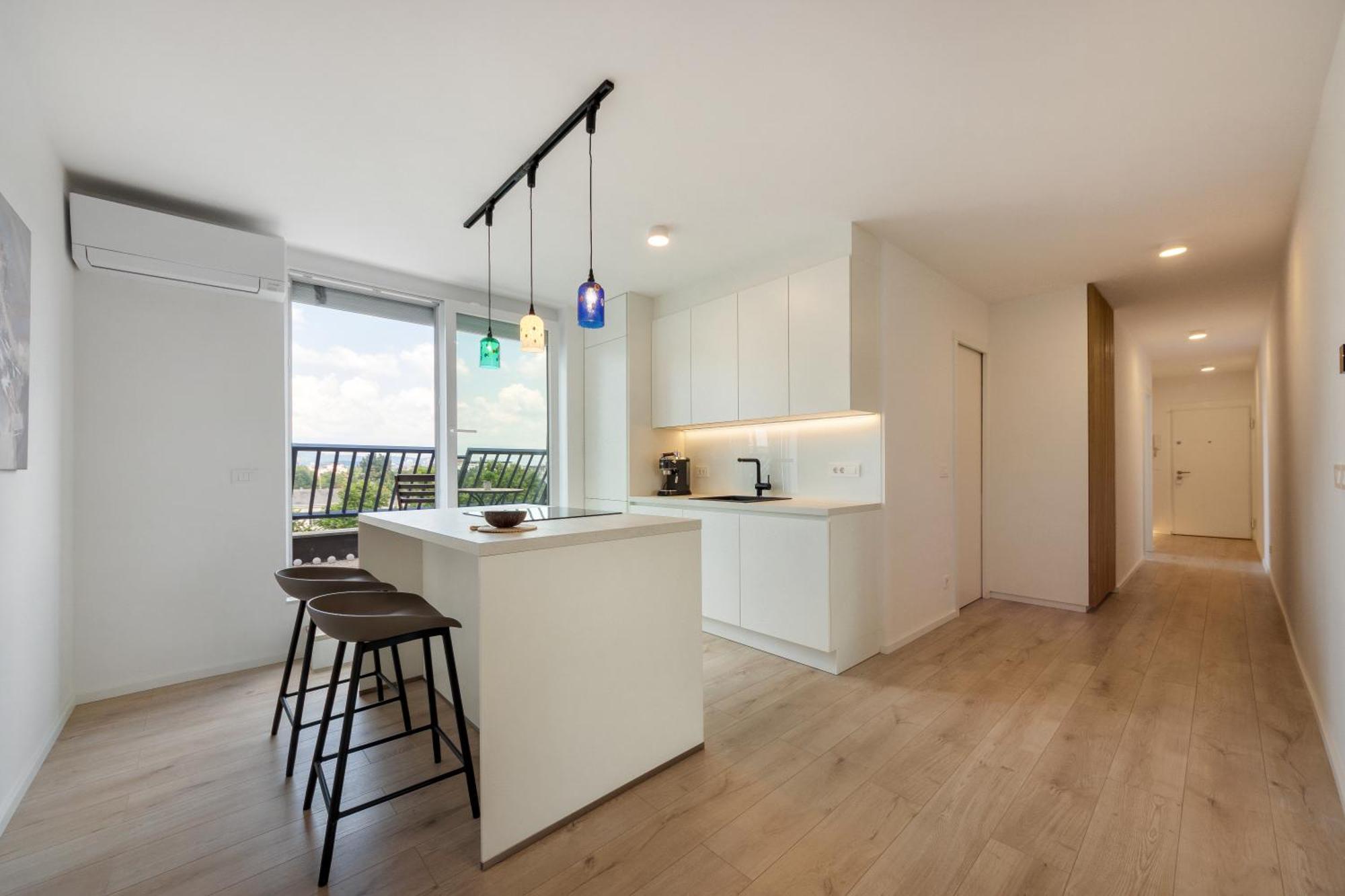 Luxe Penthouse With A Castle View Liubliana Exterior foto